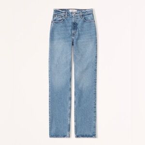 Abercrombie & Fitch Light Blue Straight Leg Jeans